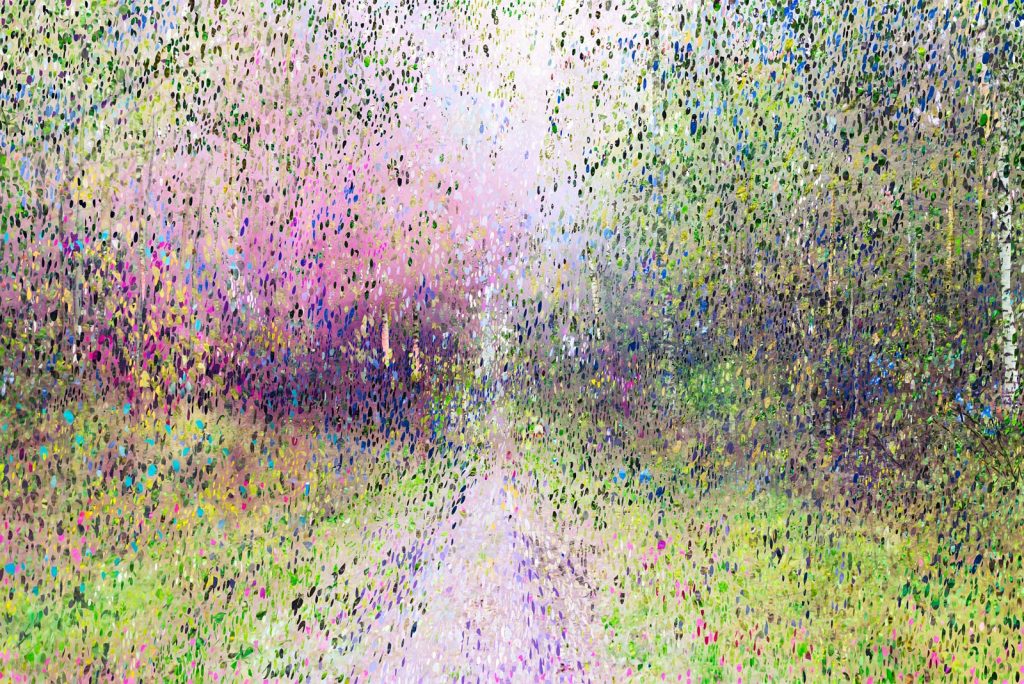 Eeva Karhu's piece  En plein air (luminism) Summer 1, 2024